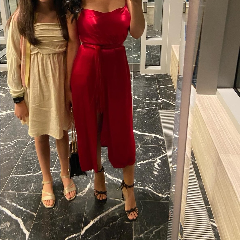 Beautiful red dress